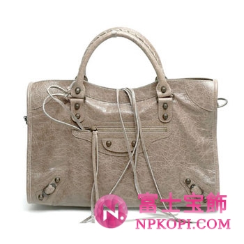 バレンシアガ（BALENCIAGA）ザ・シティ　レディース2wayハンドバッグ　アッシュブラウン　115748-D94JT-2525 